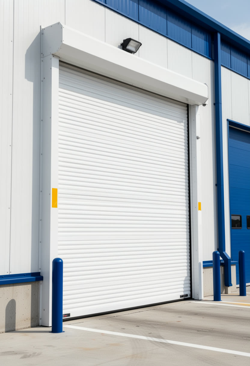 Commercial rolling steel — Loading dock