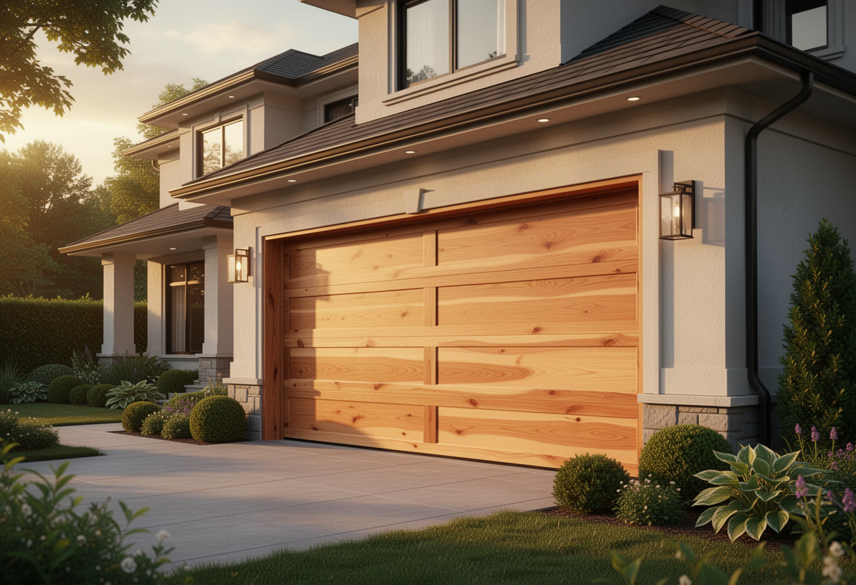 Cedar horizontal — Modern home