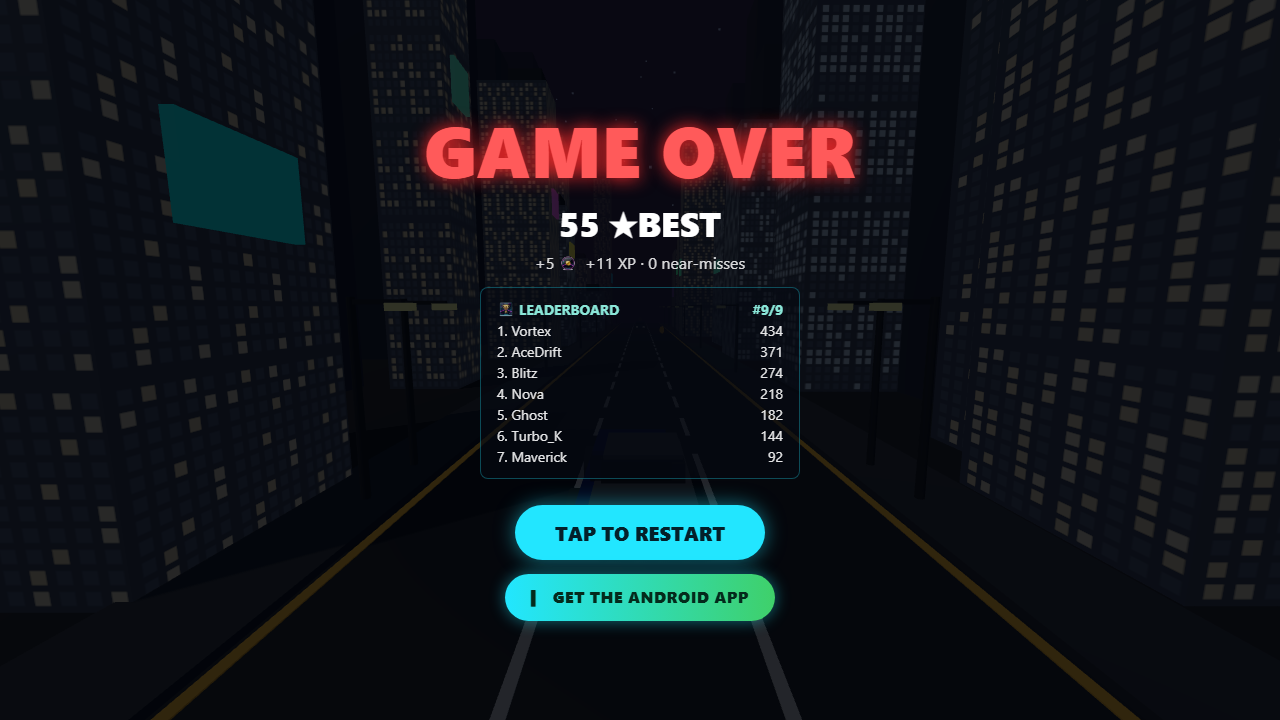 City Dash screenshot