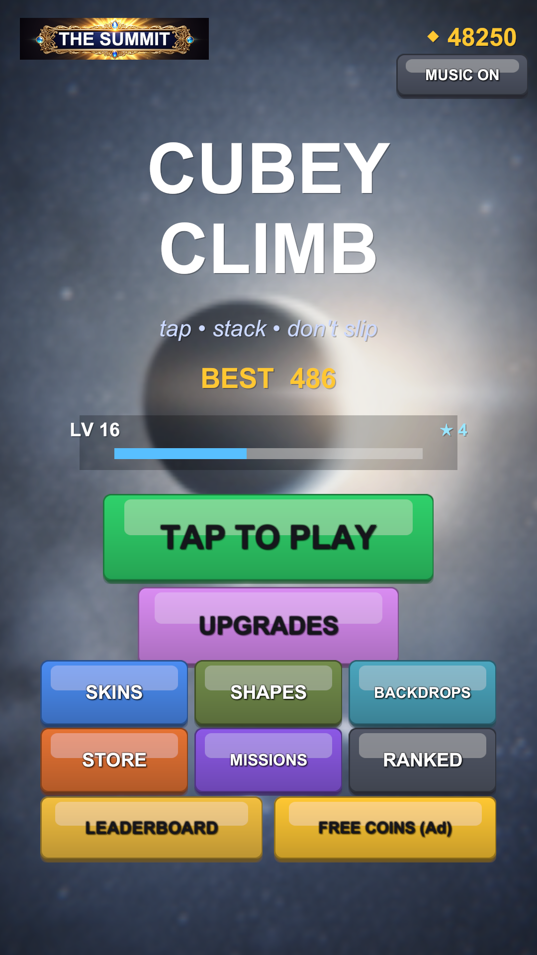 Cubey Climb screenshot