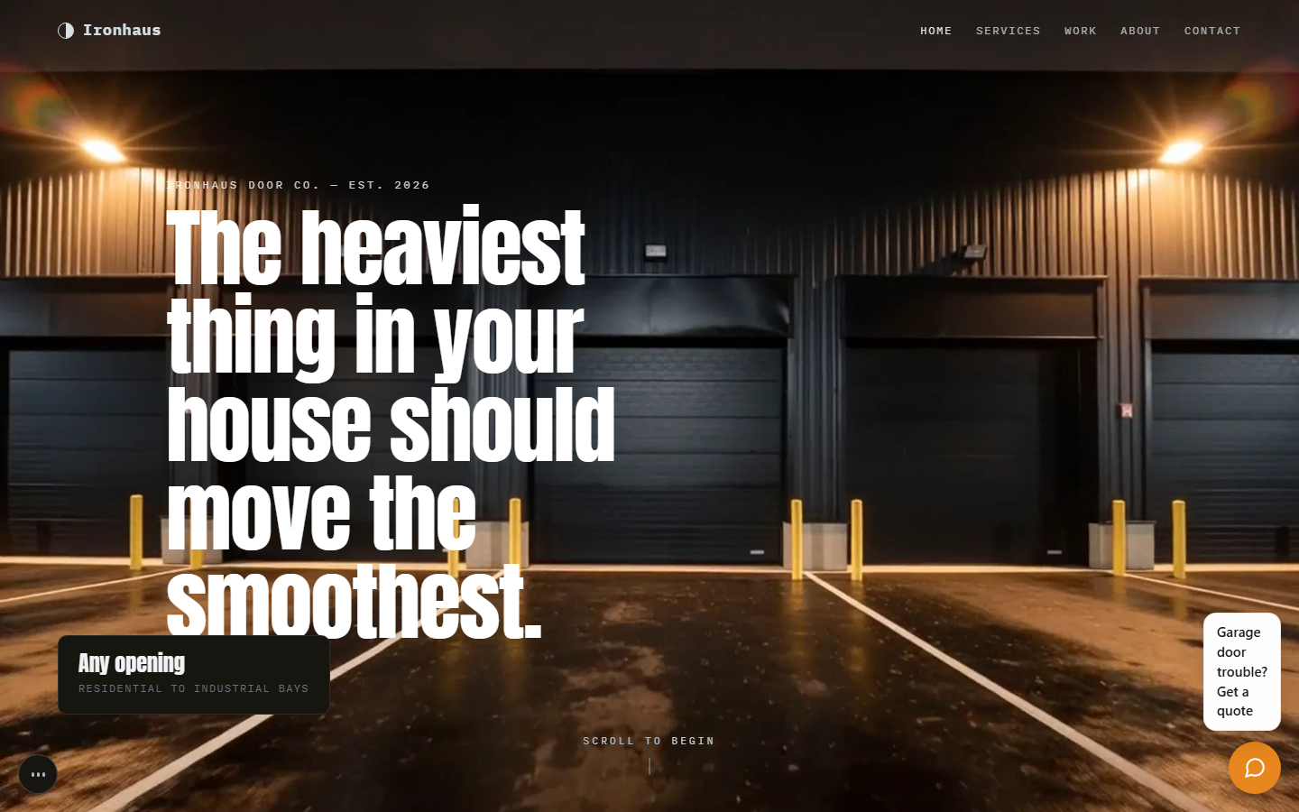 Ironhaus Door Co. screenshot