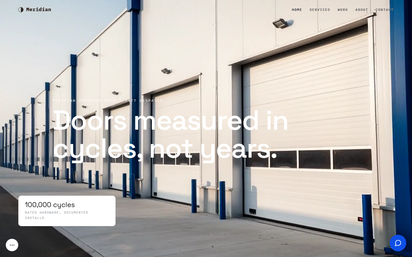Meridian Overhead Door screenshot