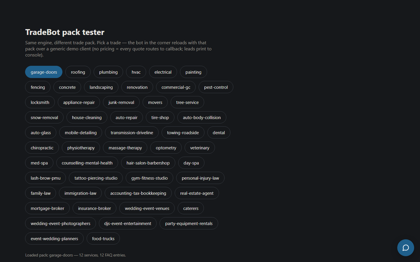 TradeBot screenshot